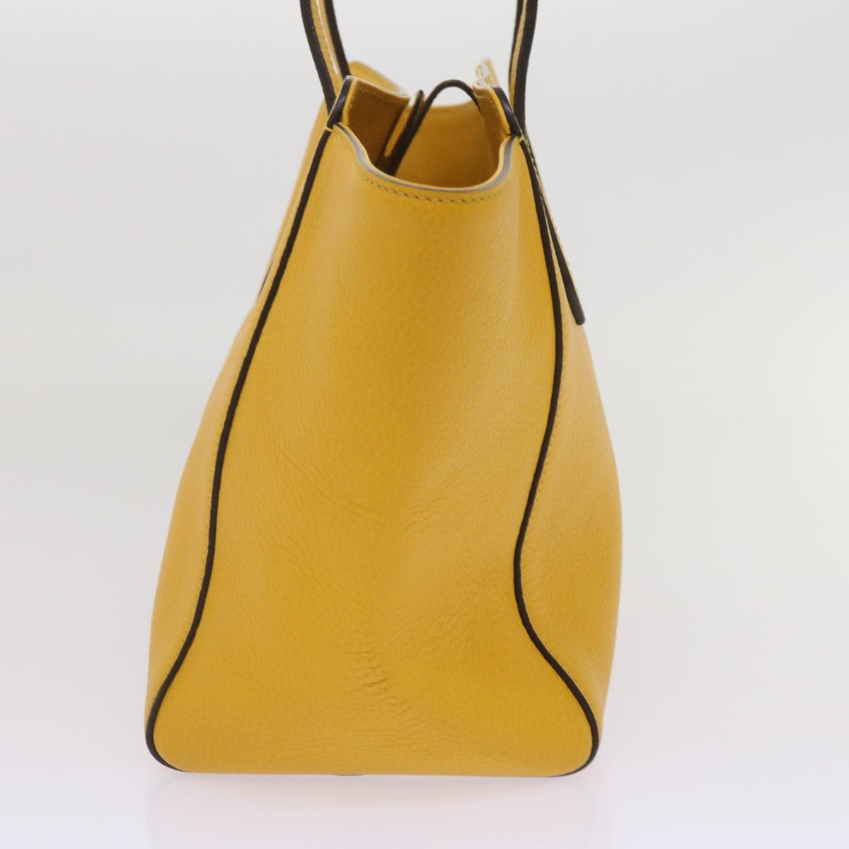 GUCCI Shoulder Bag Leather Yellow 354408 65266