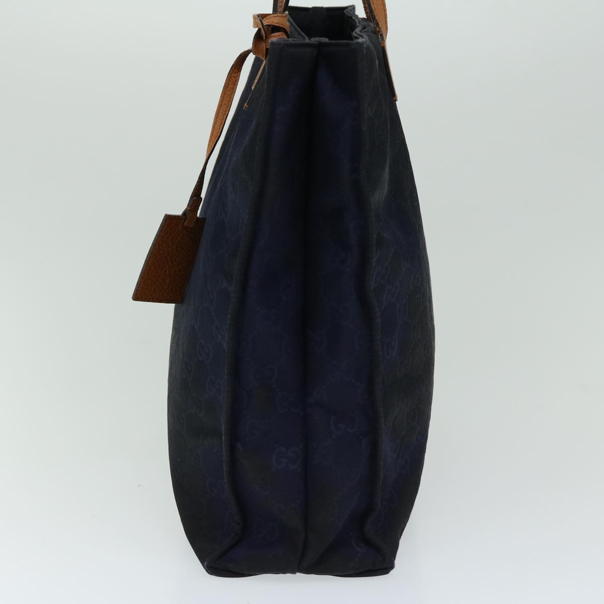 GUCCI GG Canvas Tote Bag Nylon outlet Navy 65390