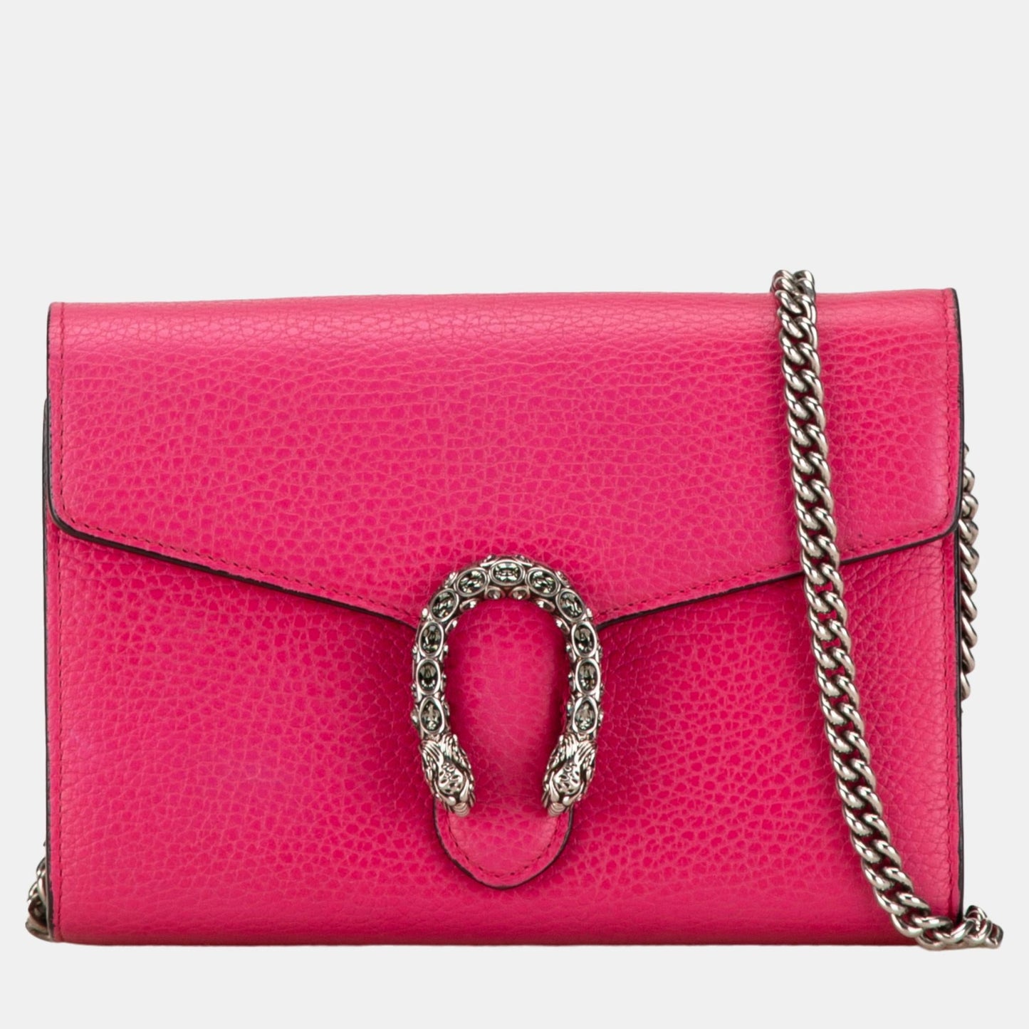 Luxury Gucci Trending 2025 Pink Mini Dionysus Wallet on Chain