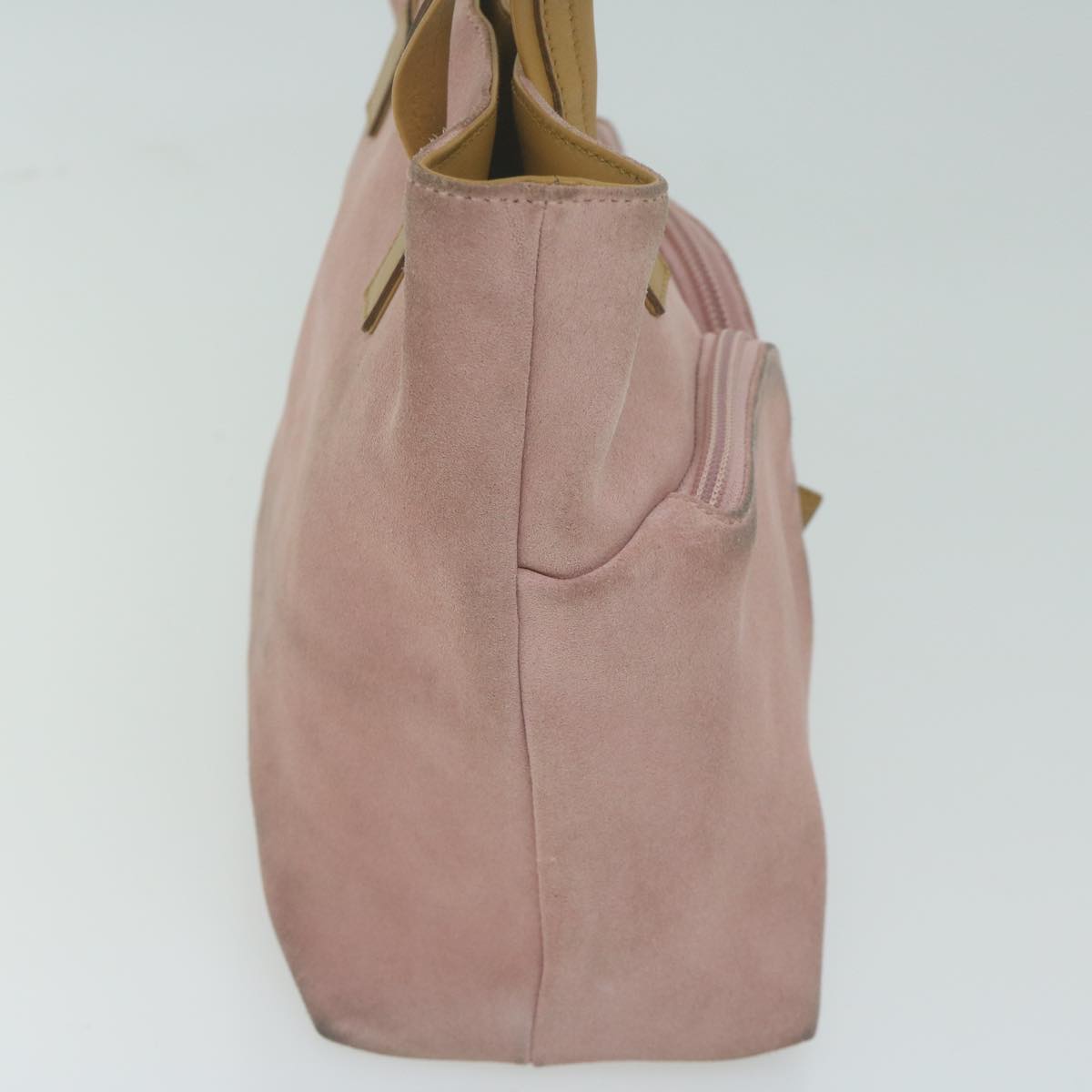 GUCCI Hand Bag Suede Pink 002 1080 65501