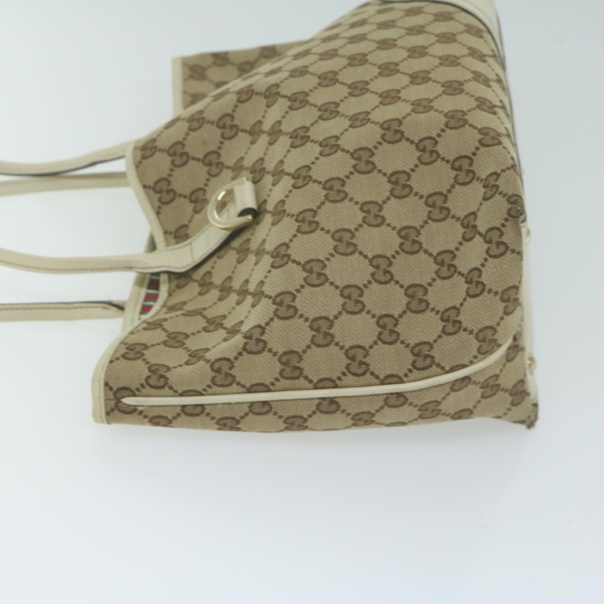 GUCCI GG Canvas Tote Bag Beige 169946 65503