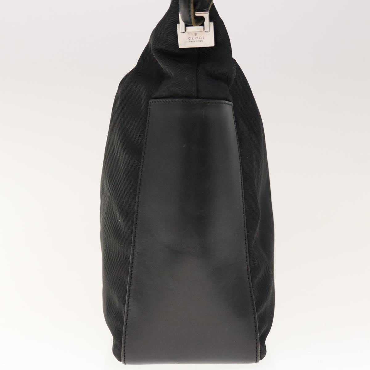 GUCCI Shoulder Bag Nylon Black 65560