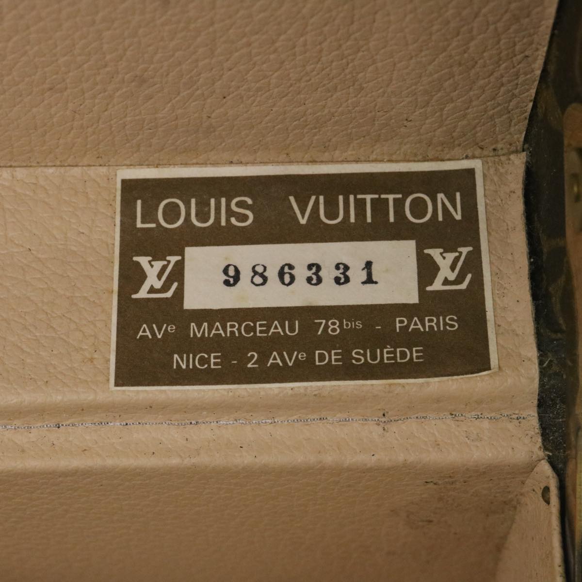Louis Vuitton Cotteville Canvas Travel Bag ()