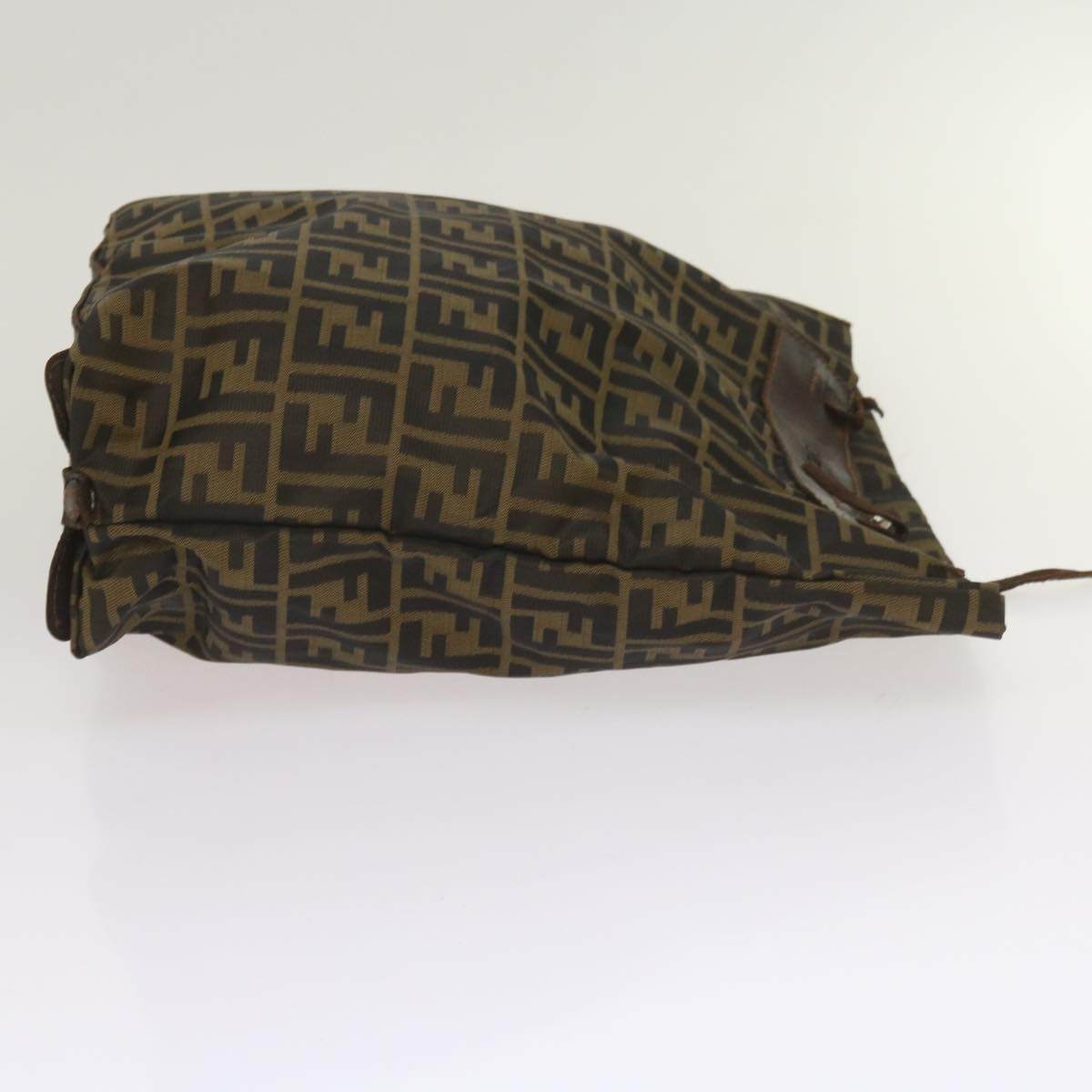Luxury FendiZucca Canvas Clutch Bag 2Set Black Brown66087