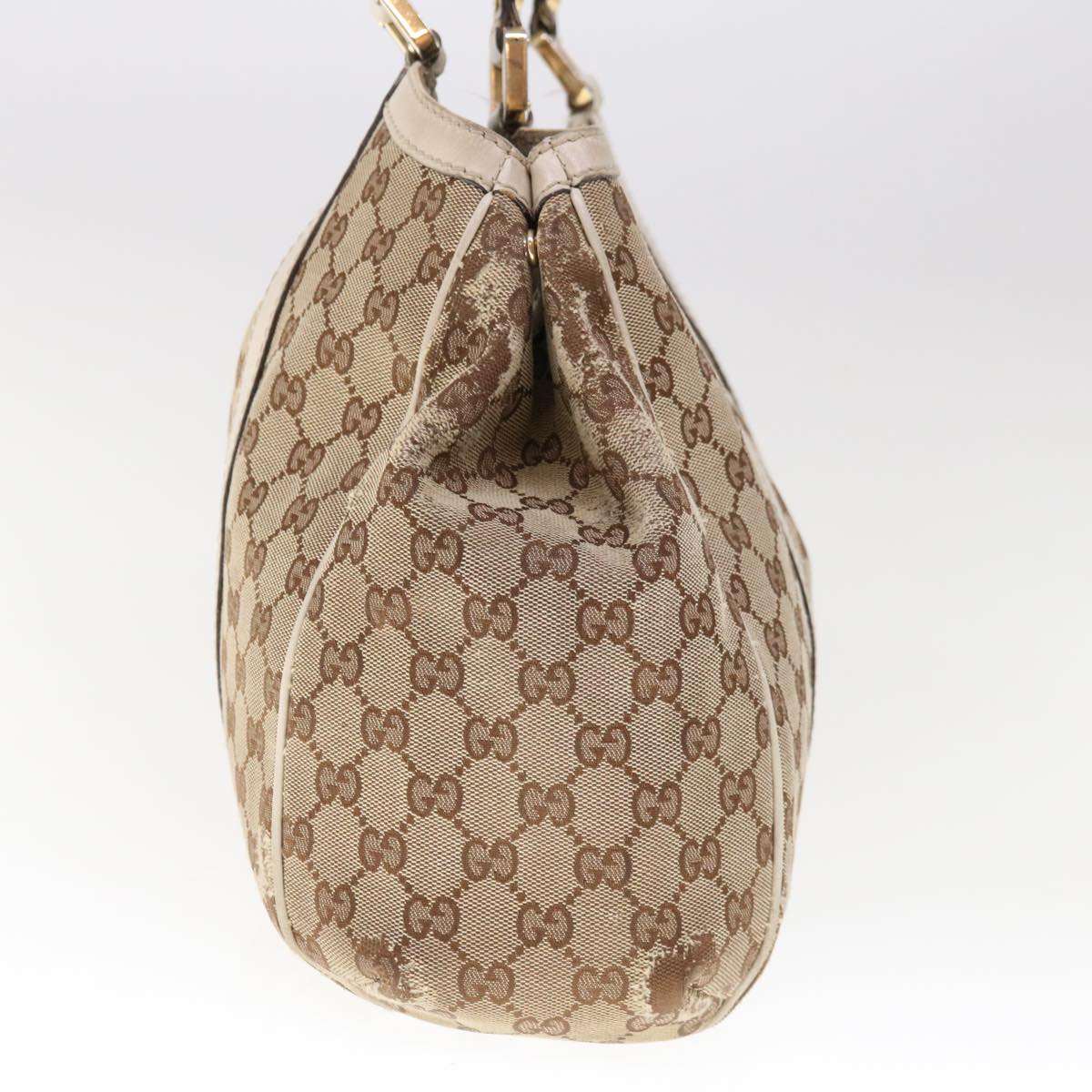 GUCCI GG Canvas Web Sherry Line Shoulder Bag Beige Green Red 233609 66150