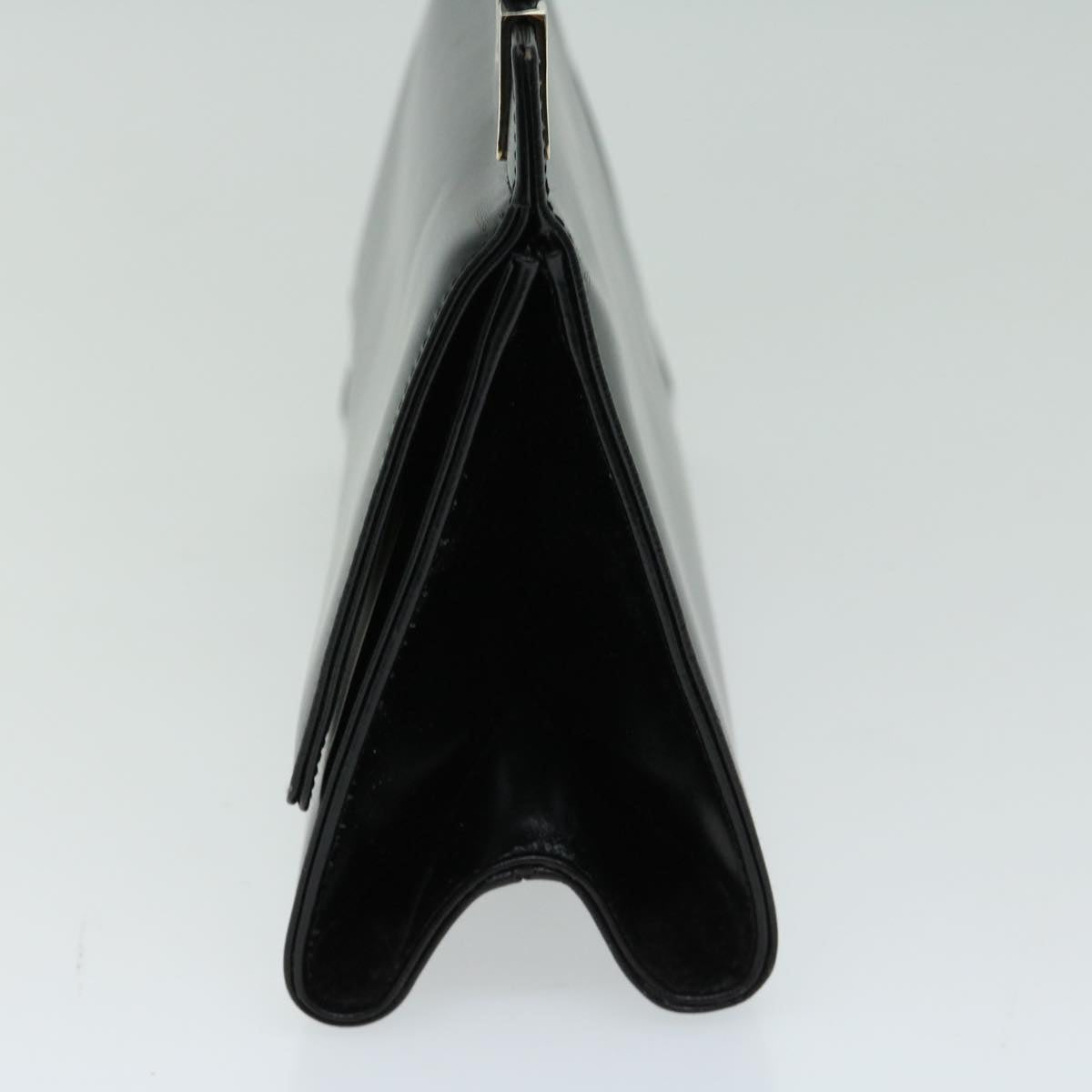 GUCCI Shoulder Bag Patent leather Black 66351