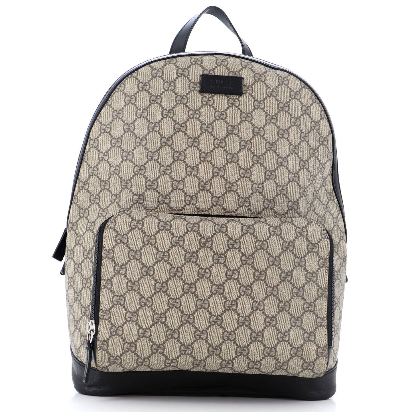 Luxury Gucci Trending 2025 Zip Pocket Backpack GG Coated Canvas Medium