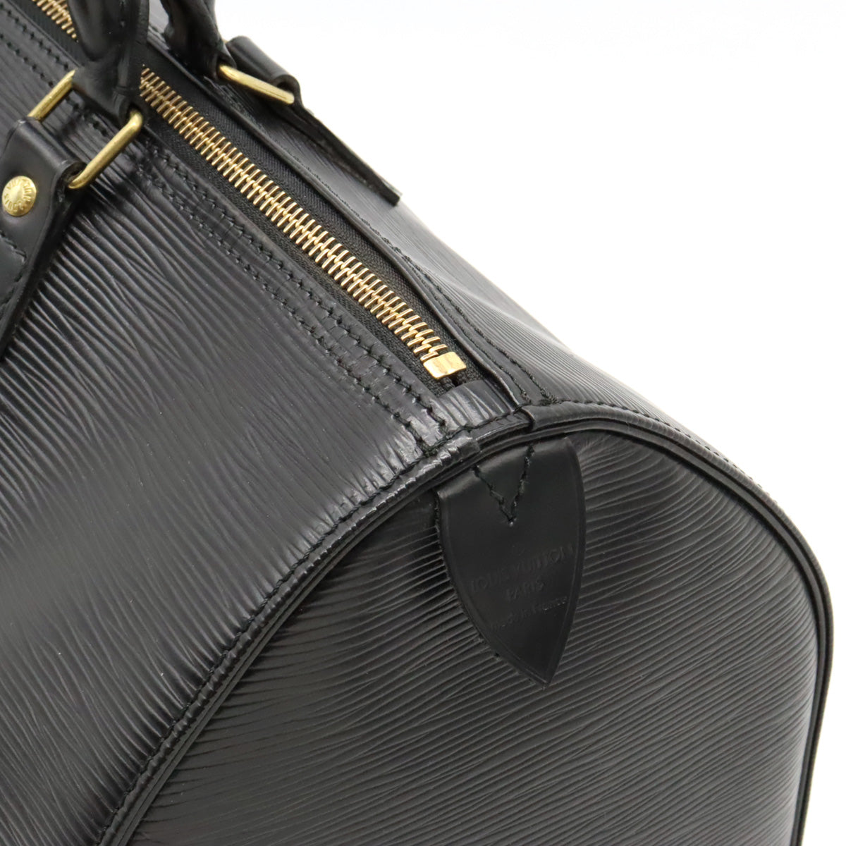 Louis Vuitton Louis Vuitton Epi Speedy 35 Handbag New Black Black M42992