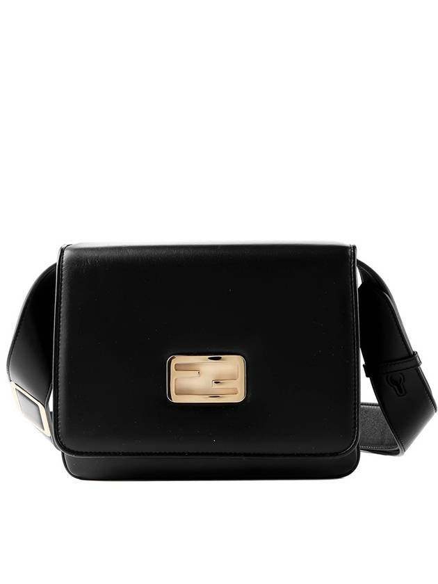 Luxury Fendi ID Medium Shoulder Bag Black