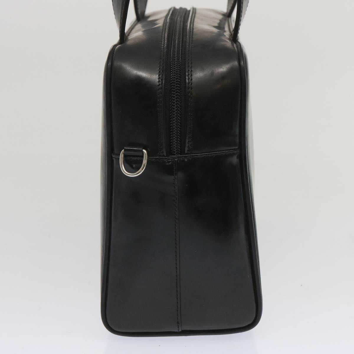 GUCCI Hand Bag Patent leather 2way Black 67289