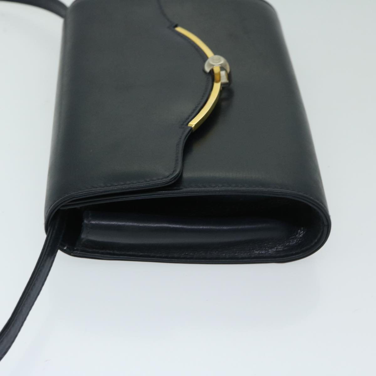 GUCCI Shoulder Bag Leather Black 67527