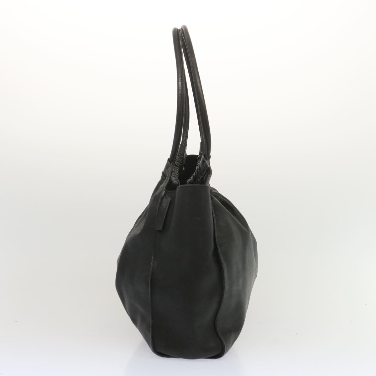 GUCCI Shoulder Bag Leather Black 001 4332 67533