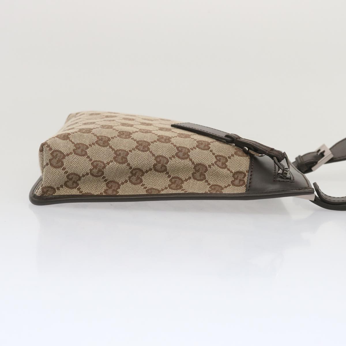 GUCCI GG Canvas Shoulder Bag Beige 92562 67579