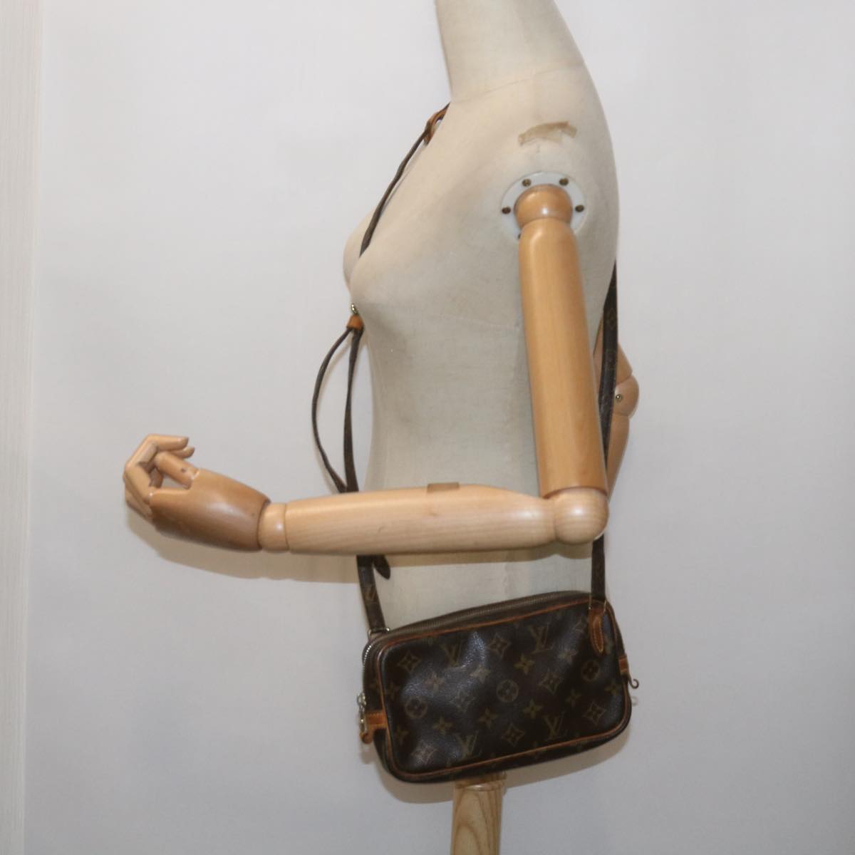 LOUIS VUITTON Monogram Marly Bandouliere Shoulder Bag M51828 LV 67614