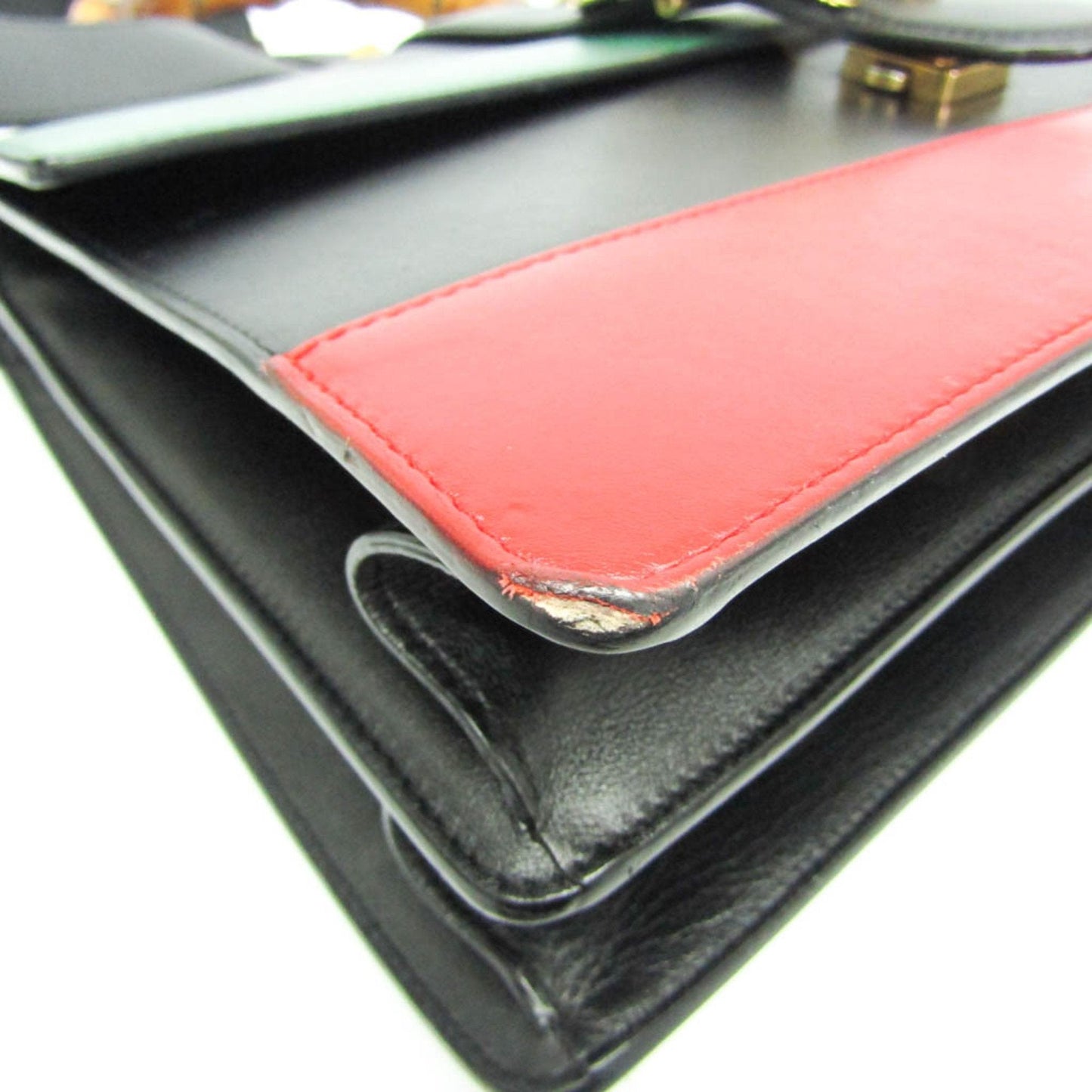 Gucci Bamboo Leather Shoulder Bag ()