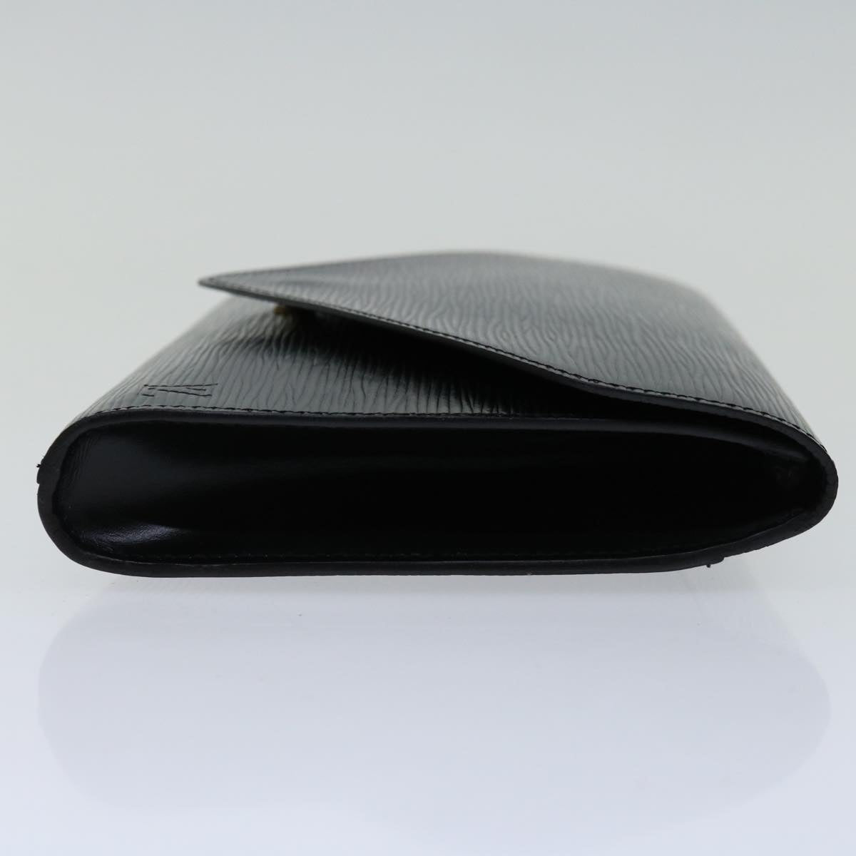 LOUIS VUITTON Epi Art Deco Clutch Bag Black M52632 LV 68105