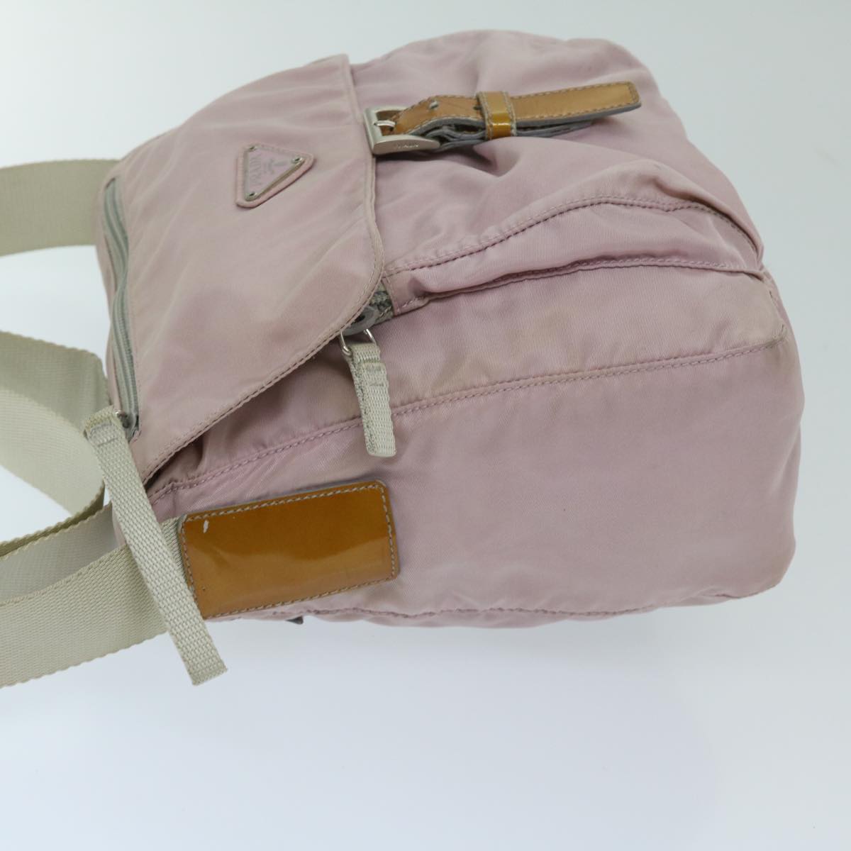 Luxury PradaShoulder Bag Nylon Pink 68809