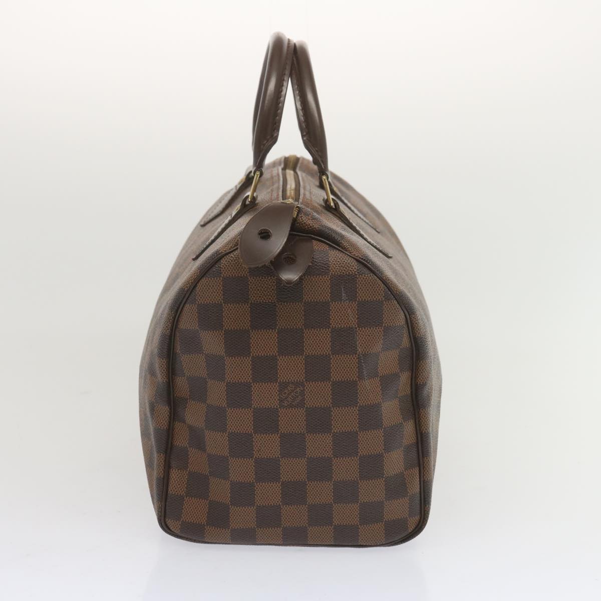 LOUIS VUITTON Damier Ebene Speedy 30 Hand Bag N41364 LV 68820