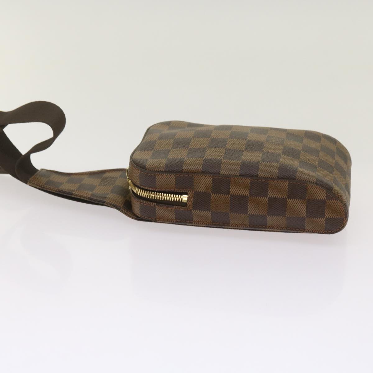 LOUIS VUITTON Damier Ebene Geronimos Shoulder Bag N51994 LV 68901A