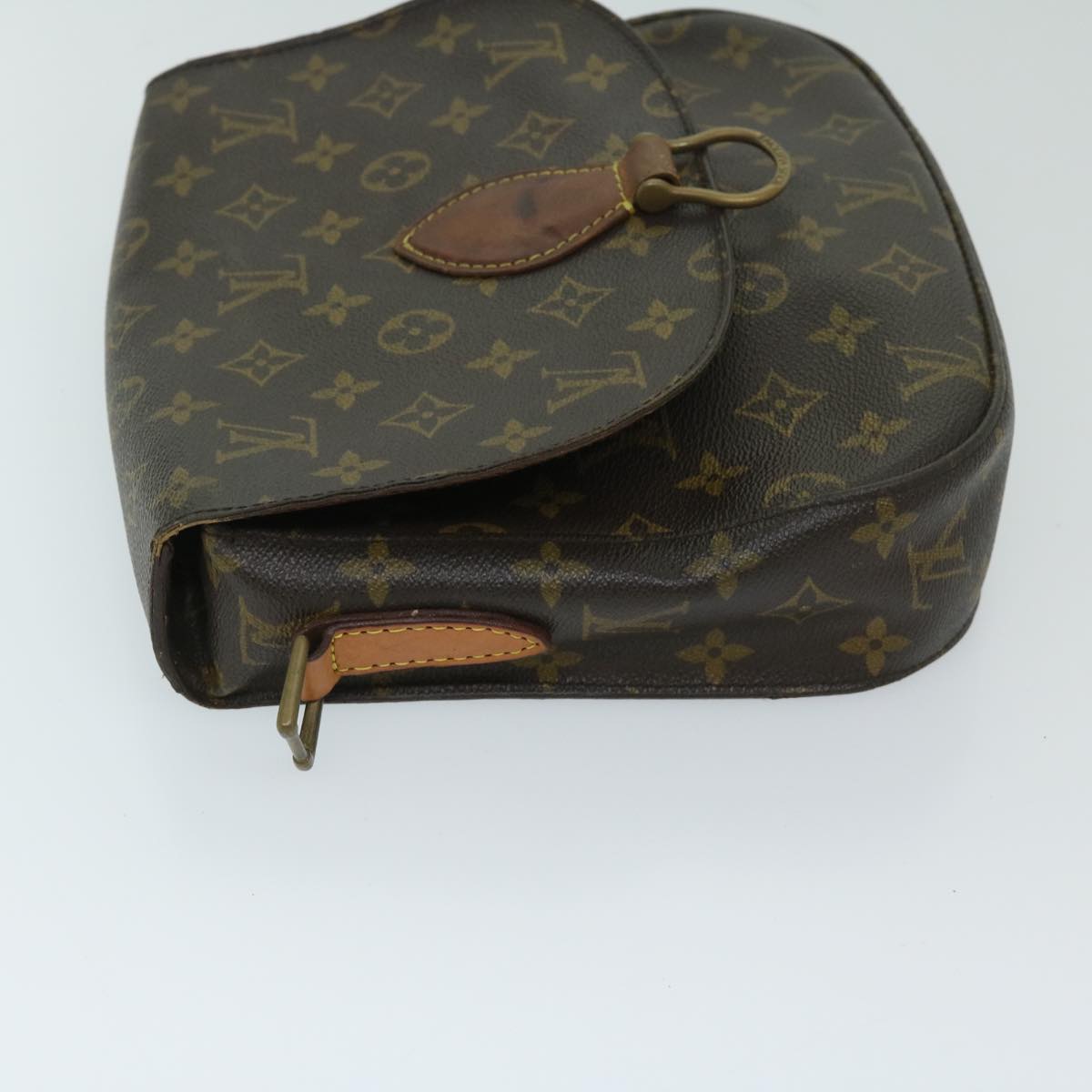 LOUIS VUITTON Monogram Saint Cloud GM Shoulder Bag M51242 LV 68932