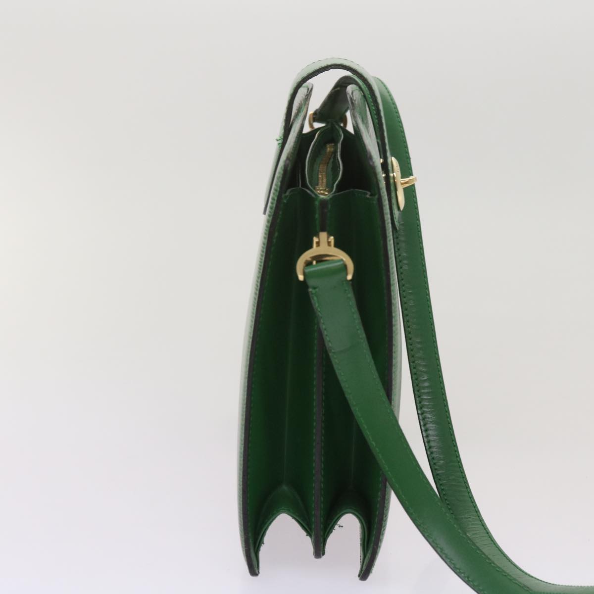 LOUIS VUITTON Epi Capuchin Shoulder Bag Green M52344 LV 68994