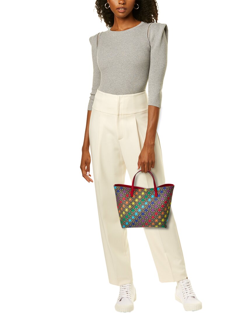 Luxury Gucci Trending 2025 Stars GG Supreme Canvas & Leather Tote