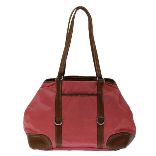 Luxury PradaTote Bag Nylon Pink 69054