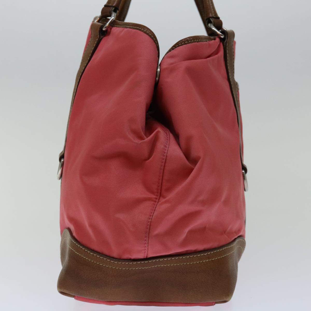 Luxury PradaTote Bag Nylon Pink 69054