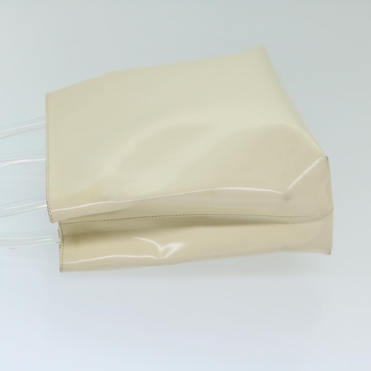 Luxury PradaHand Bag Enamel White 69200