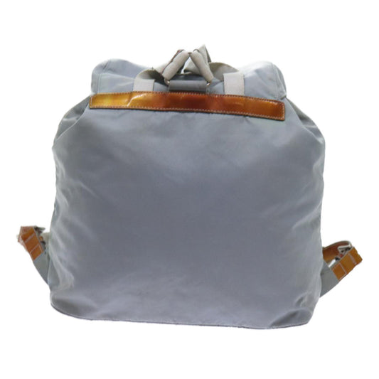 Luxury PradaBackpack Nylon Light Blue 69352