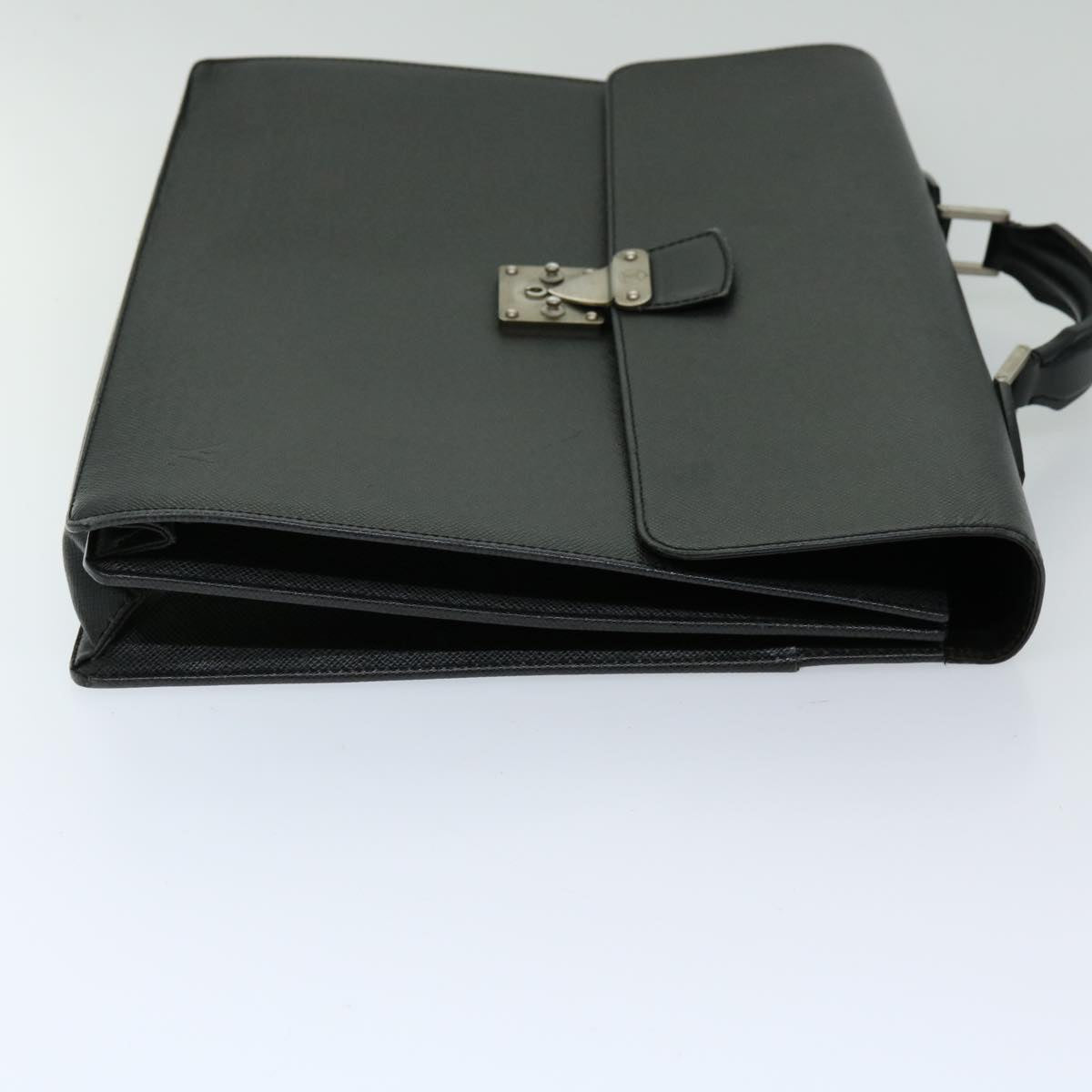 LOUIS VUITTON Taiga Serviette Moskova Business Bag Ardoise M30032 LV 69688