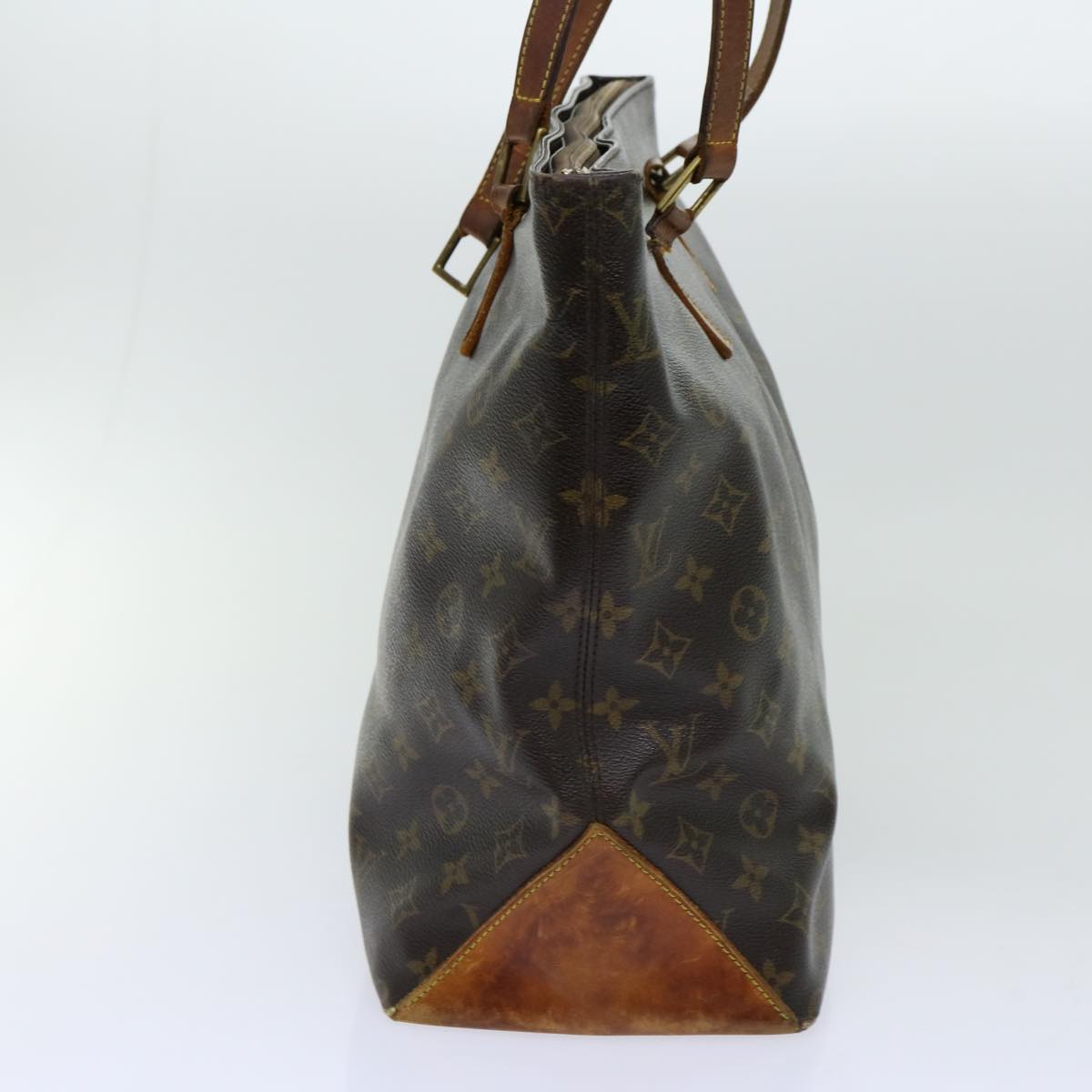 LOUIS VUITTON Monogram Cabas Mezzo Tote Bag M51151 LV 69758