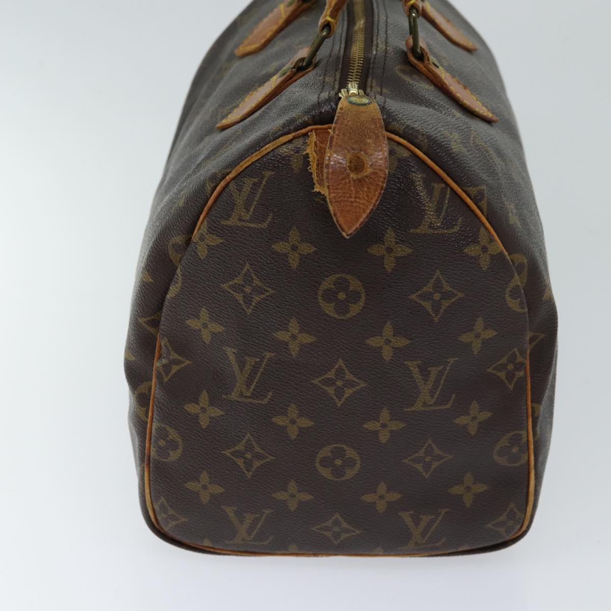 LOUIS VUITTON Monogram Speedy 30 Hand Bag M41526 LV 69765