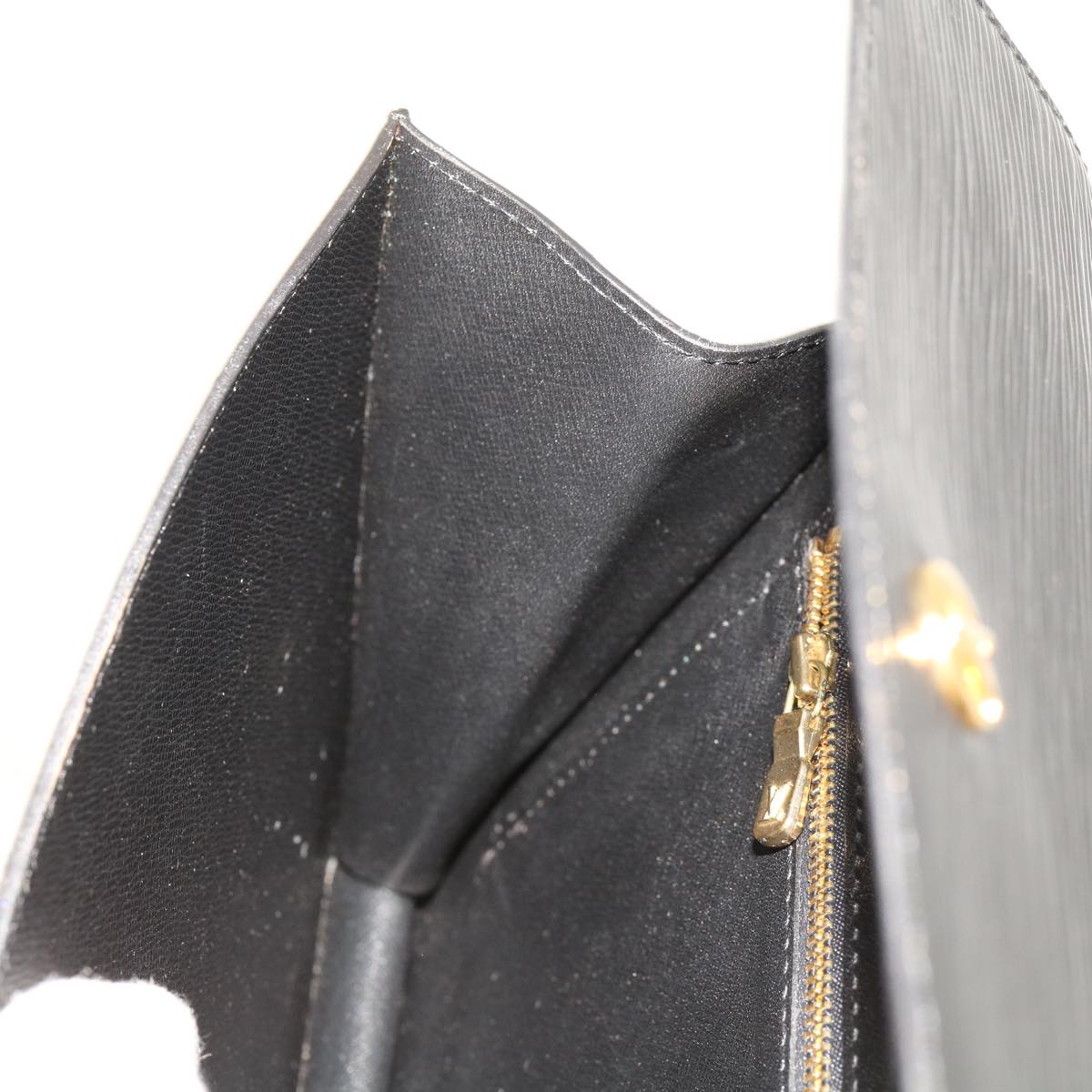 LOUIS VUITTON Epi Montaigne 27 Clutch Bag Black M52652 LV 69871