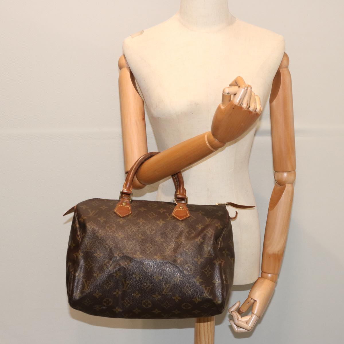 LOUIS VUITTON Monogram Speedy 30 Hand Bag M41526 LV 69906