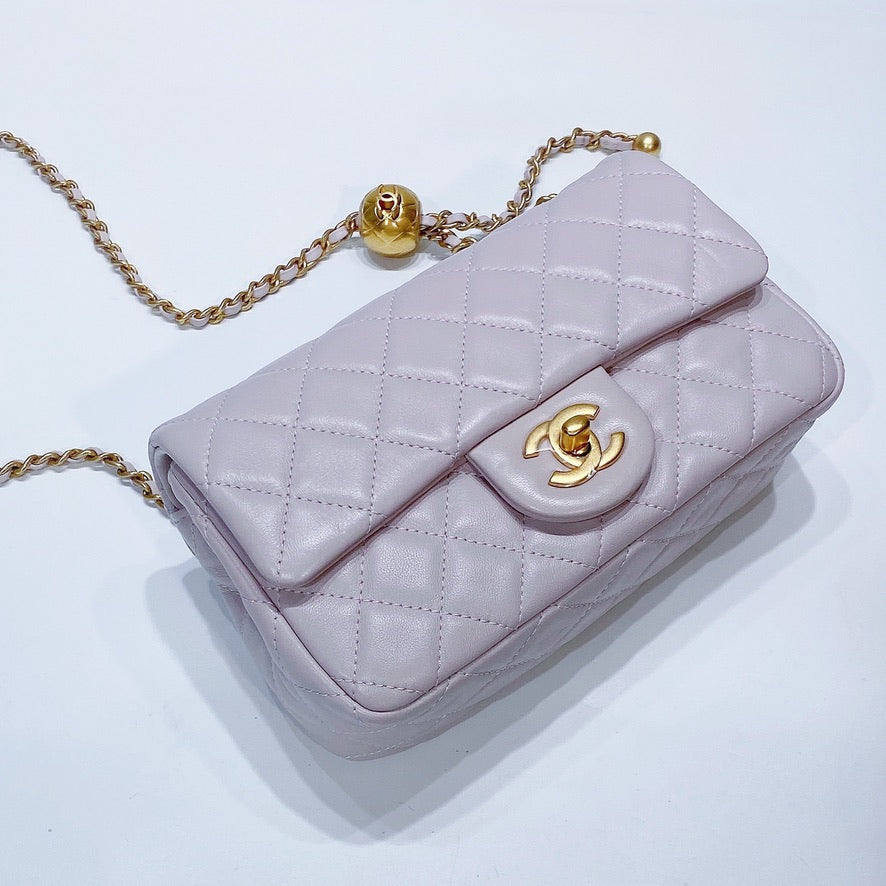 No.3604-Chanel Pearl Crush Mini Flap Bag 20cm (Unused / 未使用品)