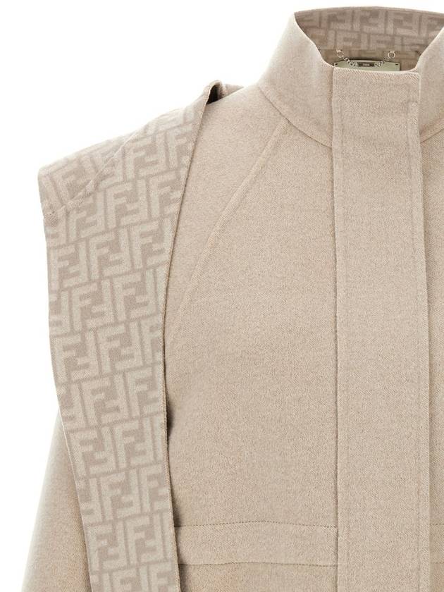 Luxury Fendi Luxury Fendi Ff Wool Parka