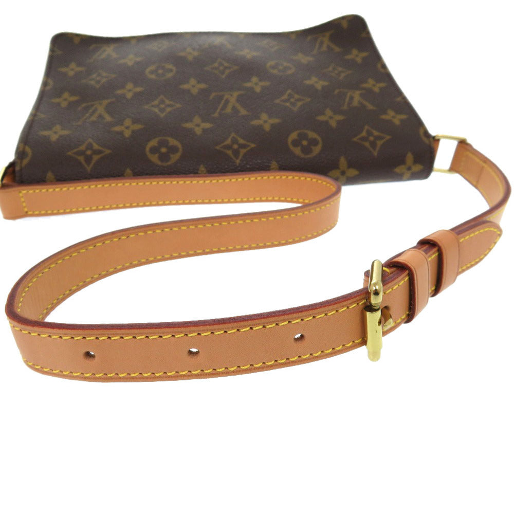 LOUIS VUITTON Shoulder Bag M51257 Monogram canvas Brown Monogram Musette Tango Short Strap