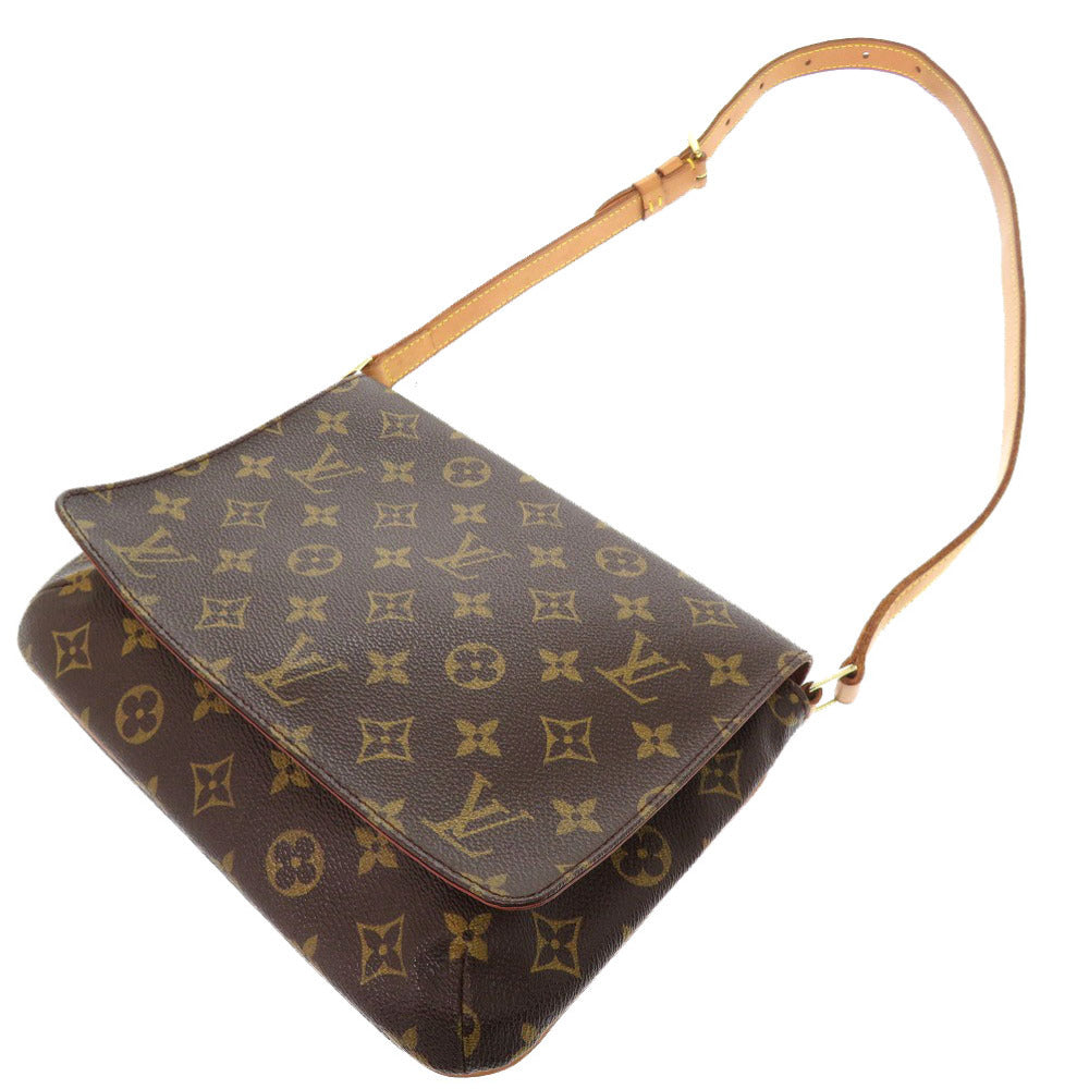 LOUIS VUITTON Shoulder Bag M51257 Monogram canvas Brown Monogram Musette Tango Short Strap