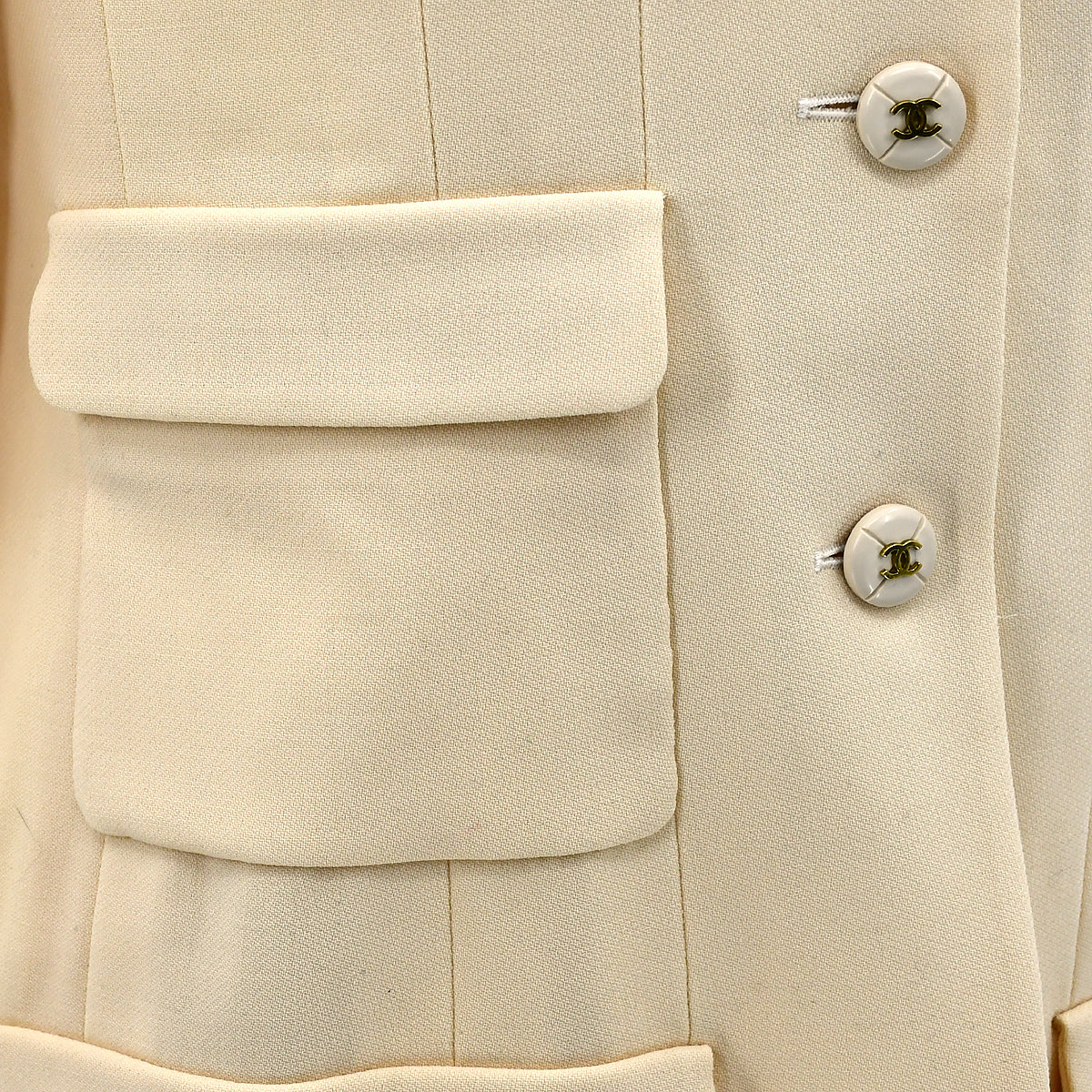 Chanel Spring 1995 Single Breasted Jacket #40