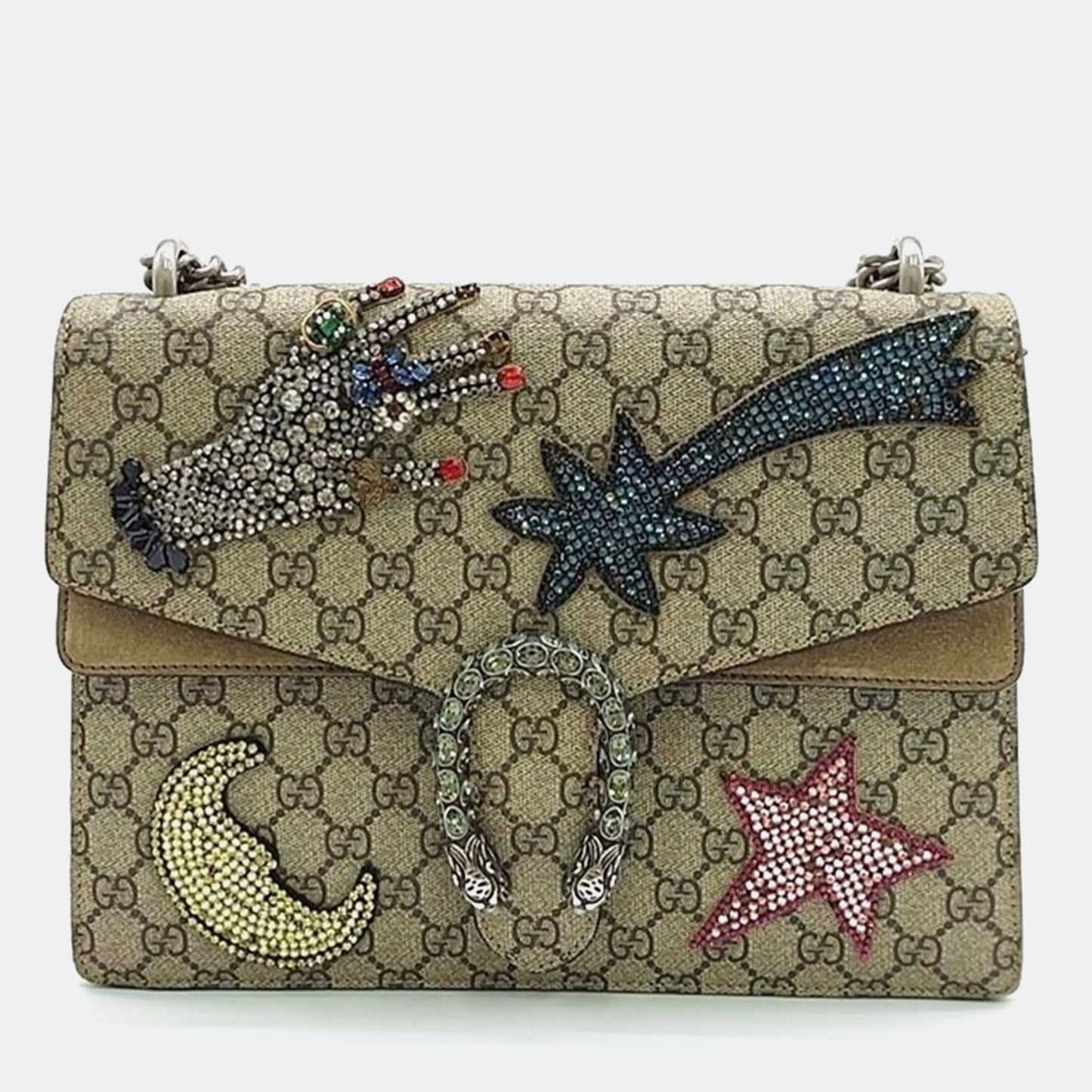 Luxury Gucci Trending 2025 Dionysus Supreme Chain Shoulder Bag