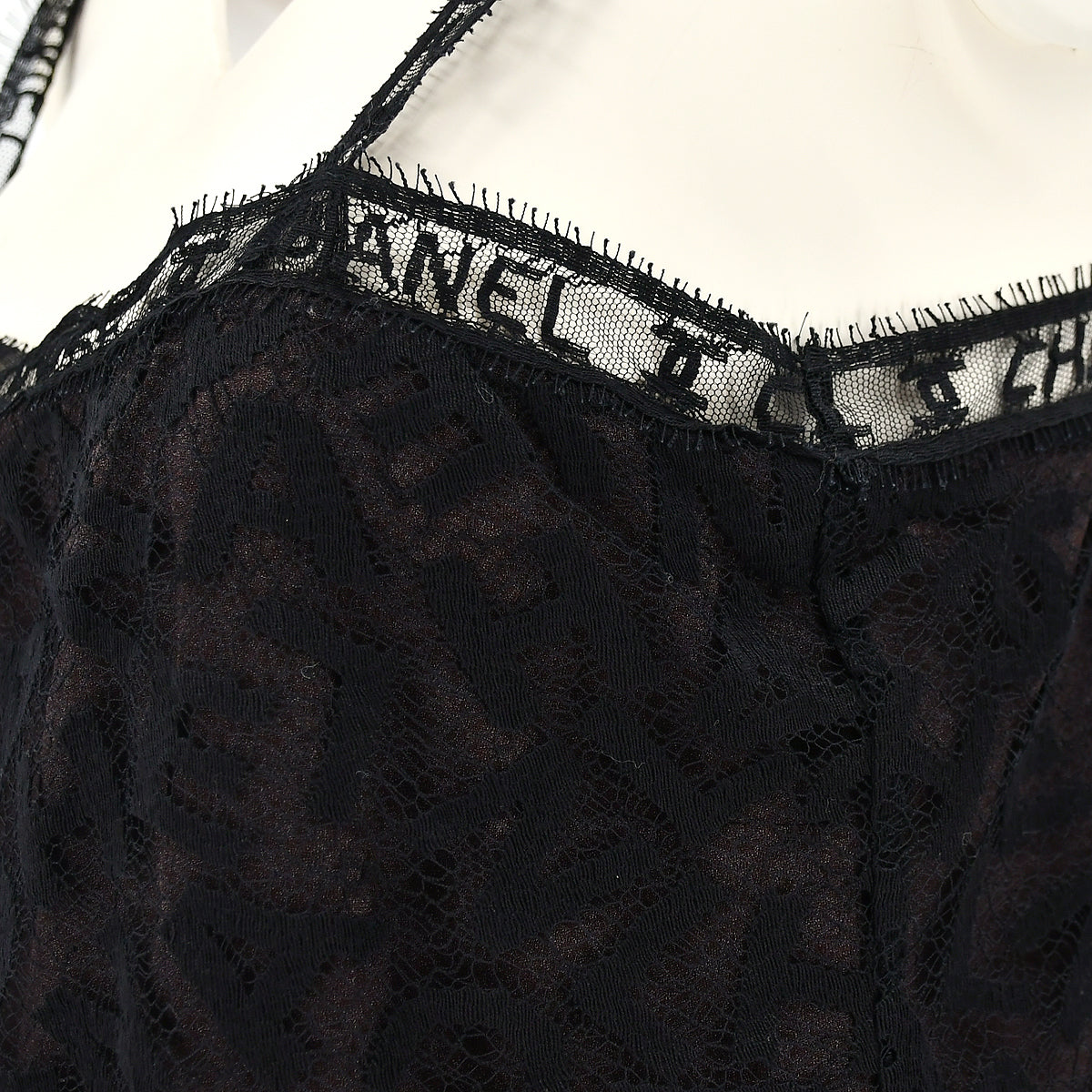 Luxury Chanel 1998 Fall lace top and skirt set #40 #42