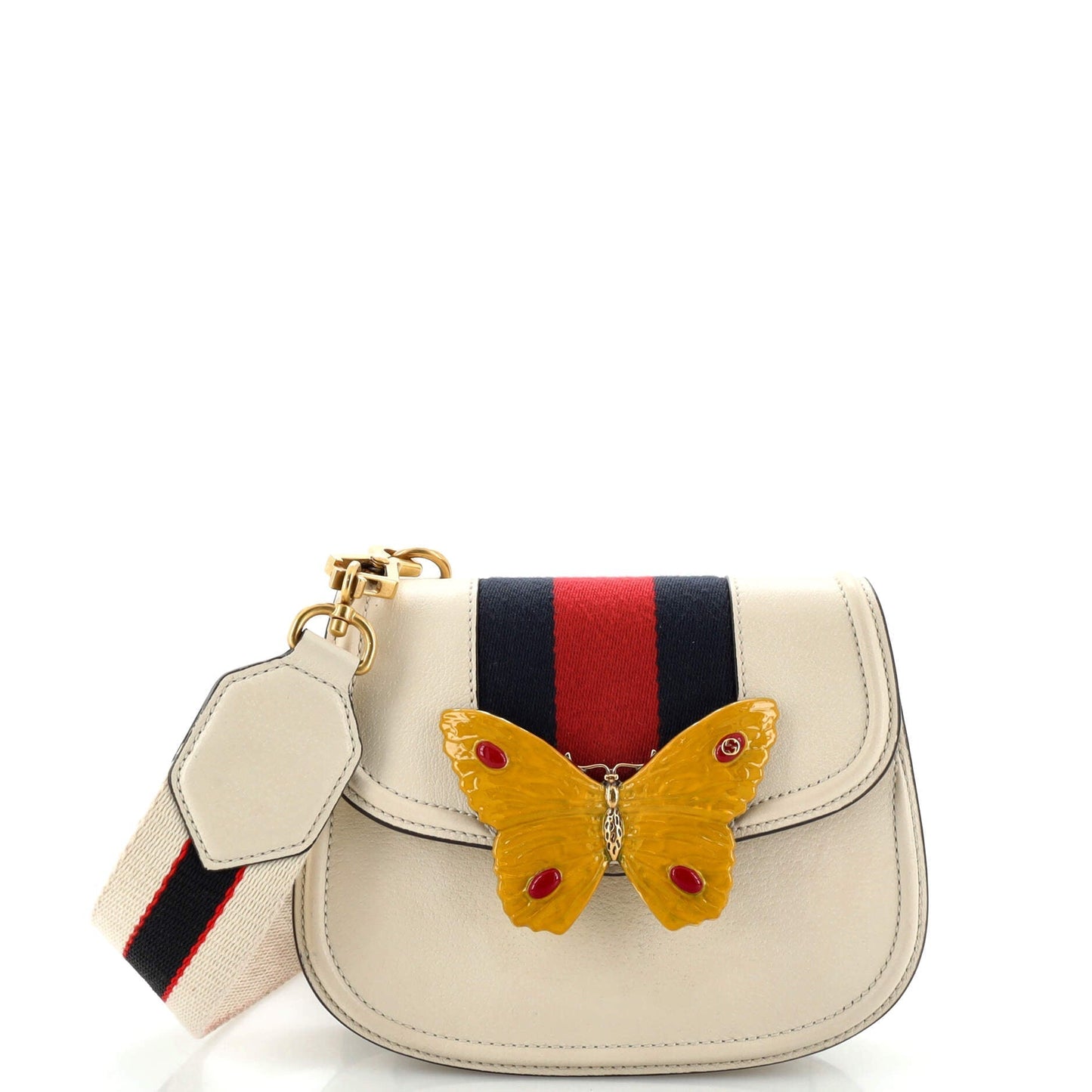 Luxury Gucci Trending 2025 Totem Shoulder Bag Leather Small