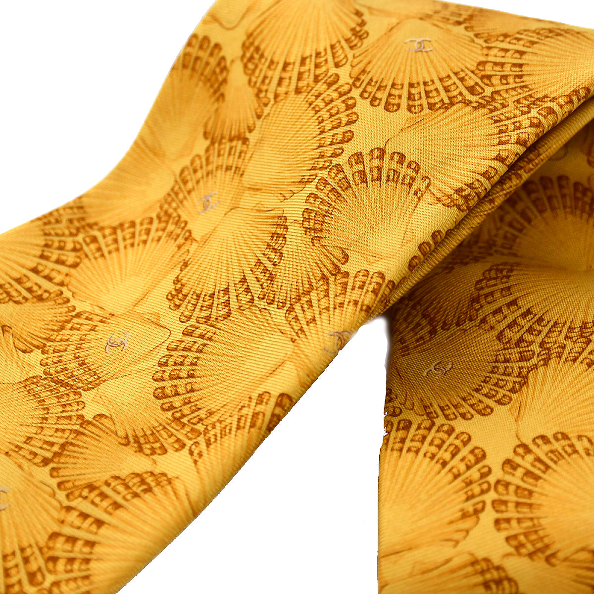 Luxury Chanel Beige Necktie Small New