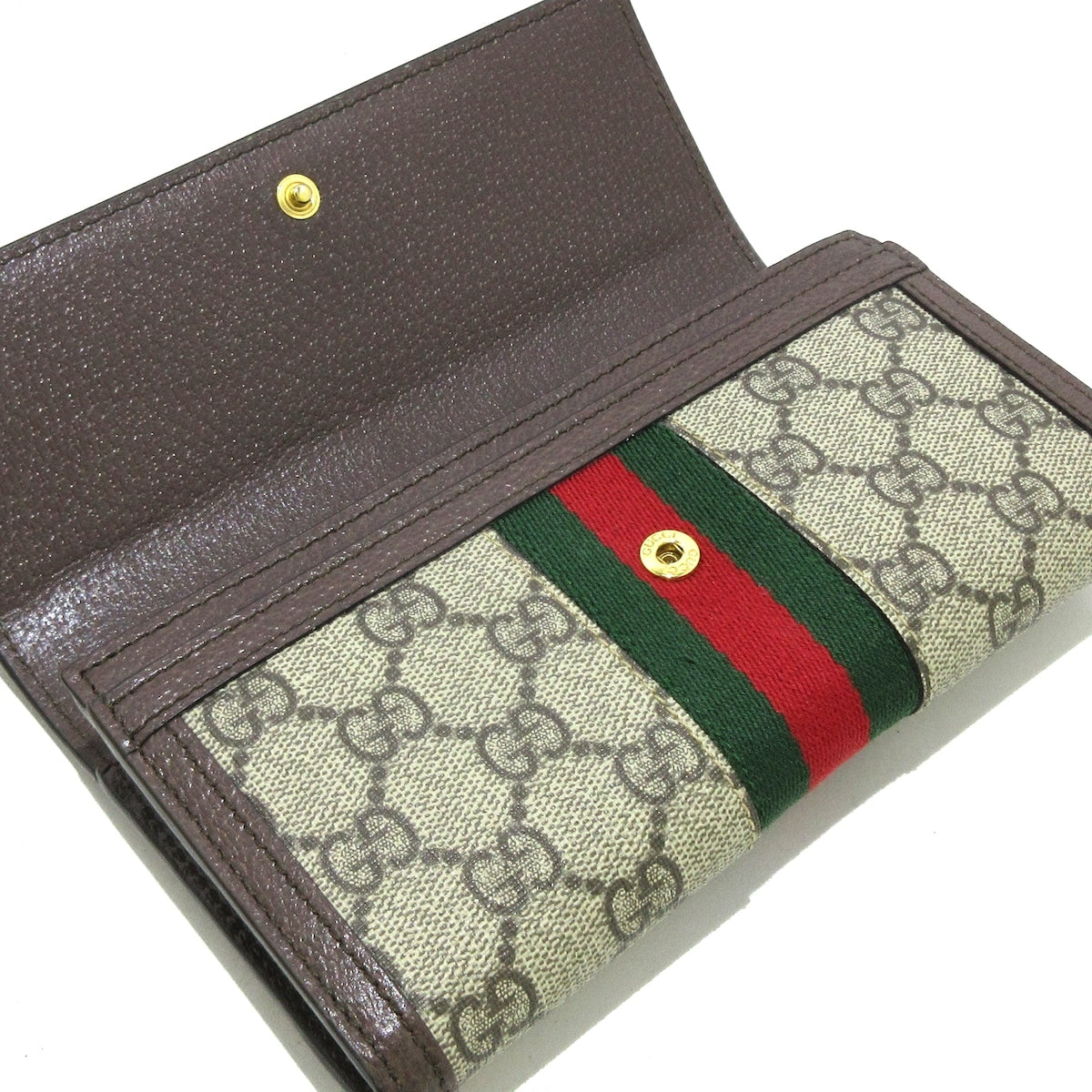 Luxury Gucci Trending 2025 Ophidia Canvas Wallet ()