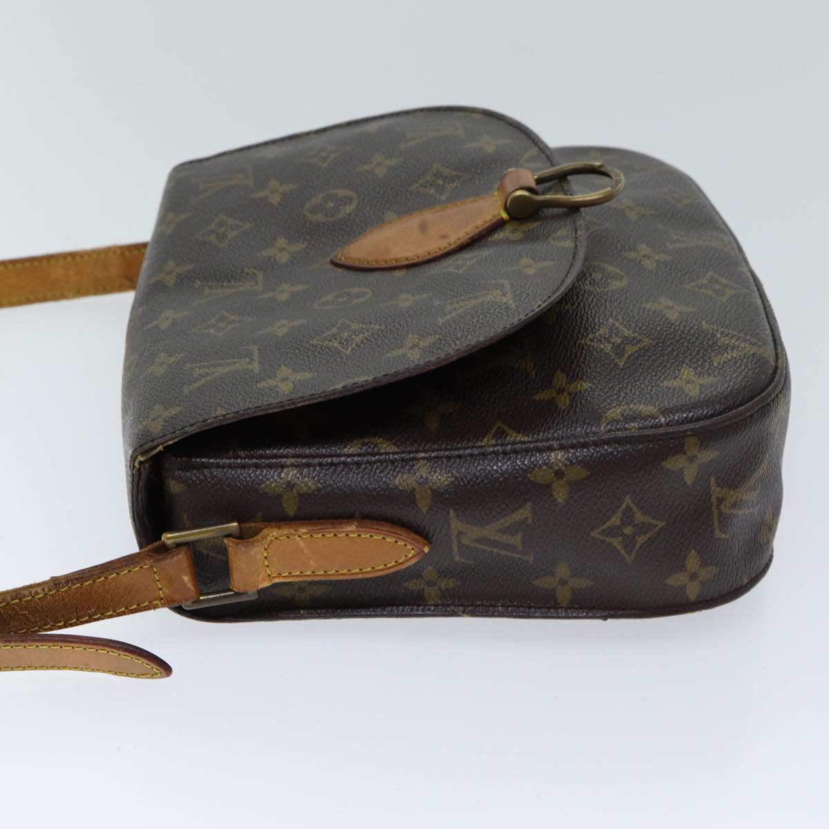 LOUIS VUITTON Monogram Saint Cloud GM Shoulder Bag M51242 LV 70026