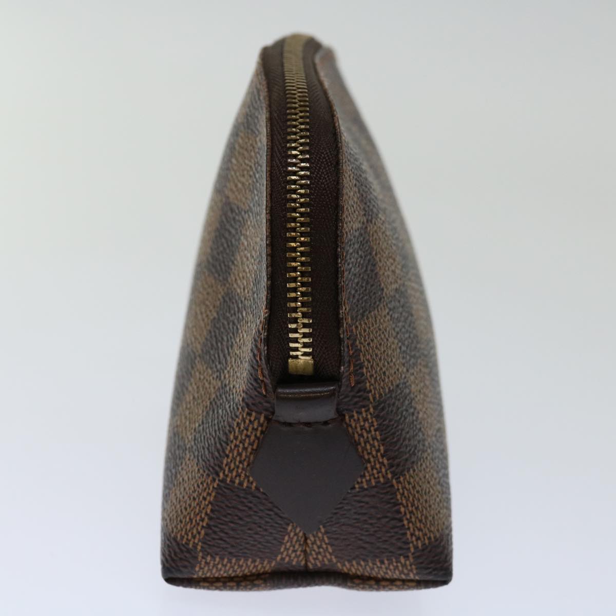 LOUIS VUITTON Damier Ebene Pochette Cosmetic PM Pouch N47516 LV 70048