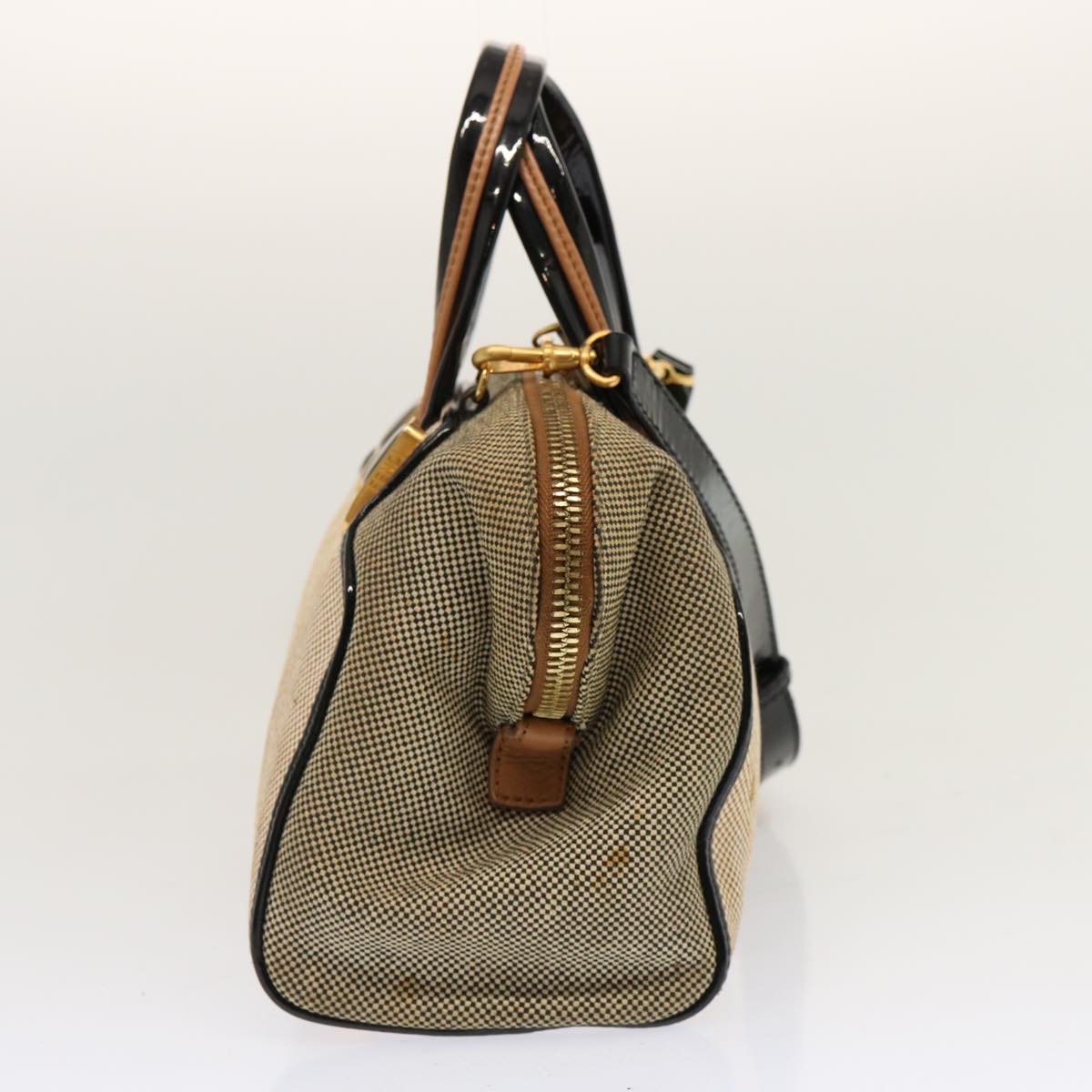 Luxury FendiHand Bag Canvas 2way Beige70343