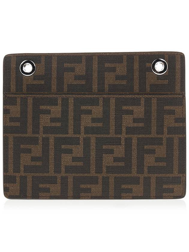 Luxury Fendi Peekaboo Pocket Clutch Bag Yellow