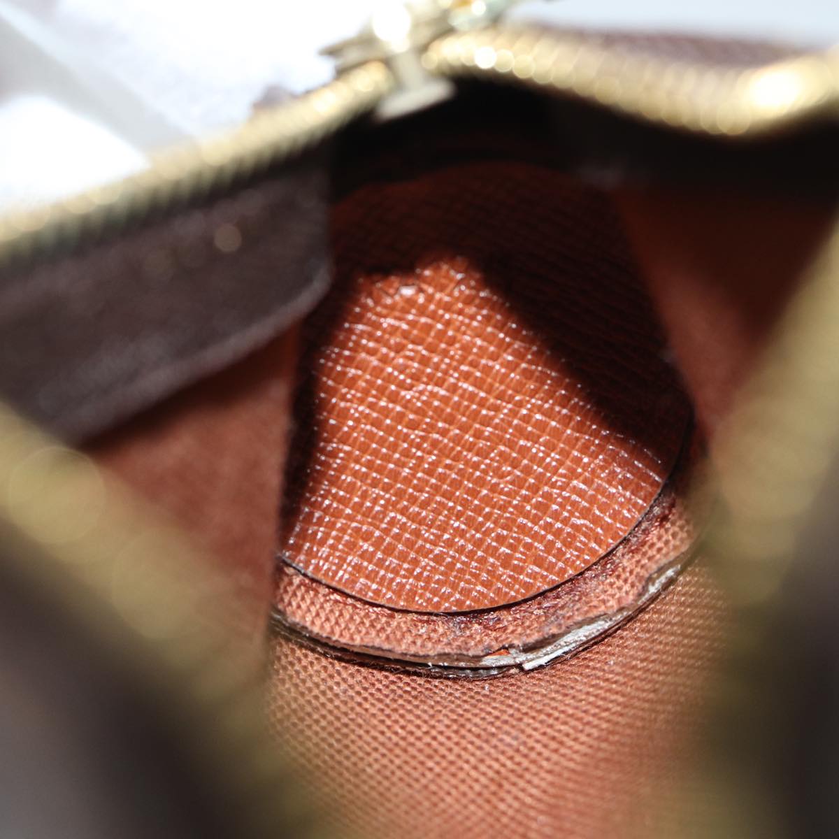 LOUIS VUITTON Monogram Etui 3 Ball de Golf Pouch M58249 LV 70498